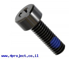 תמונה של מוצר בורג אלן M4x12mm איכותי, עם נעילת ניילון - חבילה של 25