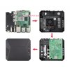 מארז לכרטיסי Raspberry PI 5 - אלומיניום Argon ONE V3