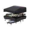 מארז לכרטיסי Raspberry PI 5 - אלומיניום Argon ONE V3 M.2