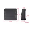 מארז לכרטיסי Raspberry PI 5 - אלומיניום Argon ONE V3 M.2