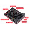 מארז לכרטיסי Raspberry PI 5 - אלומיניום Argon NEO