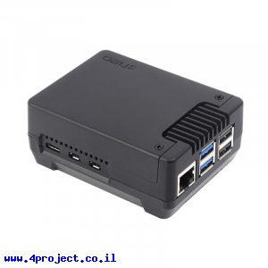 מארז לכרטיסי Raspberry PI 5 - אלומיניום Argon NEO M.2