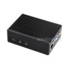 מארז לכרטיסי Raspberry PI 5 - אלומיניום סגור עם חריצים