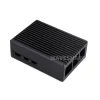 מארז לכרטיסי Raspberry PI 5 - אלומיניום סגור עם חריצים