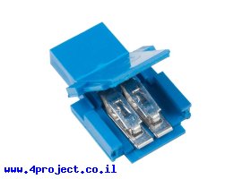 תמונה של מוצר מחבר Amphenol FCI Clincher נקבה, 2 מוליכים