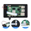 מסך מגע קיבולי LCD 5" 720x1280, ממשק DSI, מסגרת אלומיניום