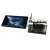 מסך מגע קיבולי LCD 5" 720x1280, ממשק DSI, מסגרת אלומיניום