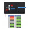 מסך מגע קיבולי LCD 5" 720x1280, ממשק DSI, מסגרת אלומיניום