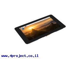 תמונה של מוצר מסך מגע קיבולי LCD 7" 800x480, ממשק DSI, מצלמה