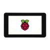 מסך מגע קיבולי LCD 7" 800x480, ממשק DSI, מצלמה, מארז פלסטיק