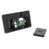 מסך מגע קיבולי LCD 7" 800x480, ממשק DSI, מצלמה, מארז פלסטיק