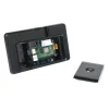 מסך מגע קיבולי LCD 7" 800x480, ממשק DSI, מצלמה, מארז פלסטיק