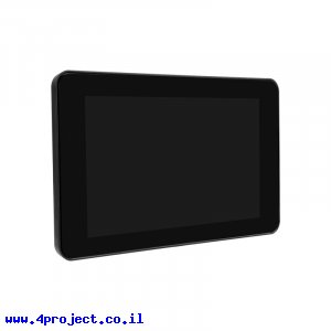 מסך מגע קיבולי LCD 7" 800x480, ממשק DSI, מארז פלסטיק