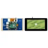 מסך מגע קיבולי LCD 7" 800x480, ממשק DSI
