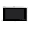מסך מגע קיבולי LCD 7" 800x480, ממשק DSI