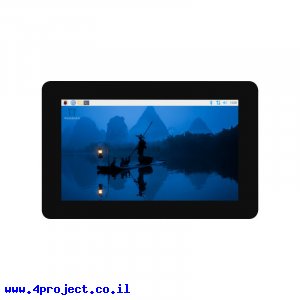 מסך מגע קיבולי LCD 7" 1280x720, ממשק DSI, אופקי