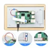 מסך מגע קיבולי LCD 7" 1280x720, ממשק DSI, אופקי