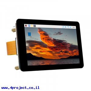 מסך מגע קיבולי LCD 4" 480x800, ממשק DSI