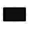 מסך מגע קיבולי LCD 4" 480x800, ממשק DSI