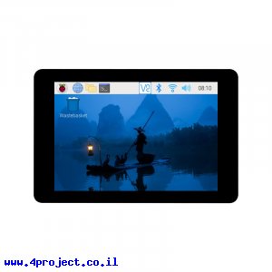 מסך מגע קיבולי LCD 3.5" 320x480, ממשק SPI