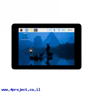מסך מגע קיבולי LCD 3.5" 320x480, ממשק SPI