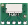 מחבר JST-SH 5-pin על כרטיסון - אופקי, 2 יחידות