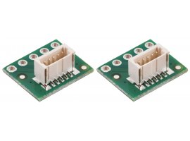 תמונה של מוצר מחבר JST-SH 5-pin על כרטיסון - אנכי, 2 יחידות