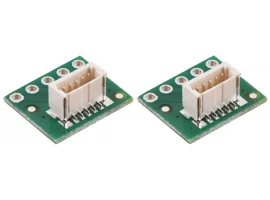 תמונה של מוצר מחבר JST-SH 5-pin על כרטיסון - אנכי, 2 יחידות