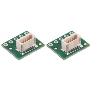 מחבר JST-SH 5-pin על כרטיסון - אנכי, 2 יחידות