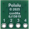 מחבר JST-SH 4-pin על כרטיסון - אופקי, 2 יחידות