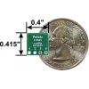 מחבר JST-SH 4-pin על כרטיסון - אנכי, 2 יחידות