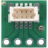 מחבר JST-SH 4-pin על כרטיסון - אנכי, 2 יחידות