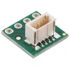 מחבר JST-SH 4-pin על כרטיסון - אנכי, 2 יחידות
