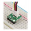 מחבר JST-SH 4-pin על כרטיסון - אנכי, 2 יחידות