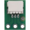 מחבר JST-SH 3-pin על כרטיסון - אופקי, 2 יחידות