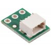 מחבר JST-SH 3-pin על כרטיסון - אופקי, 2 יחידות