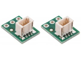 תמונה של מוצר מחבר JST-SH 3-pin על כרטיסון - אנכי, 2 יחידות