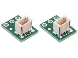 תמונה של מוצר מחבר JST-SH 3-pin על כרטיסון - אנכי, 2 יחידות