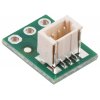 מחבר JST-SH 3-pin על כרטיסון - אנכי, 2 יחידות