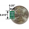 מחבר JST-SH 2-pin על כרטיסון - אופקי, 2 יחידות