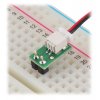 מחבר JST-SH 2-pin על כרטיסון - אופקי, 2 יחידות