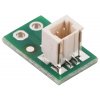 מחבר JST-SH 2-pin על כרטיסון - אנכי, 2 יחידות