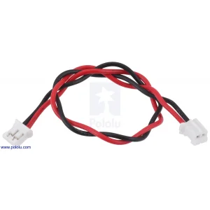 כבל עם JST-PH 2pin נקבה משני הצדדים - 16 ס"מ