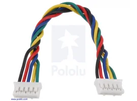 תמונה של מוצר כבל עם JST-PH 5pin נקבה משני הצדדים - 10 ס"מ