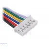 כבל עם JST-PH 6pin נקבה משני הצדדים - 25 ס"מ
