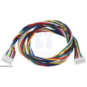 כבל עם JST-PH 6pin נקבה משני הצדדים - 63 ס"מ