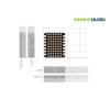 מטריצת לדים 10x6 RGB לכרטיס Seeeduino XIAO