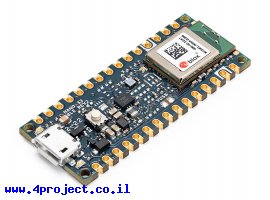 תמונה של מוצר כרטיס פיתוח Arduino Nano 33 BLE Rev2 ללא מחברים