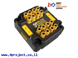 תמונה של מוצר מודול goBILDA - מפצל חיבורי XT30, כניסה אחת ל-8 יציאות