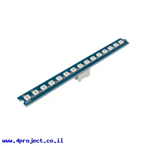 פס לדים עם 15 יחידות של WS2813 - חיבור Grove